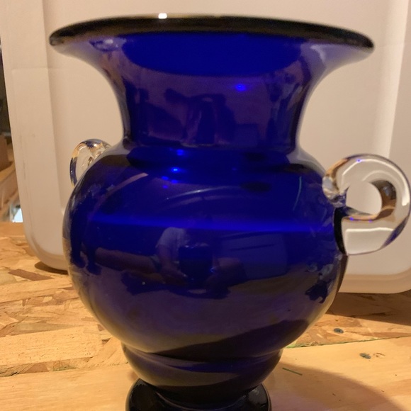 Vintage Cobalt Blue Glassware - Picture 4 of 14